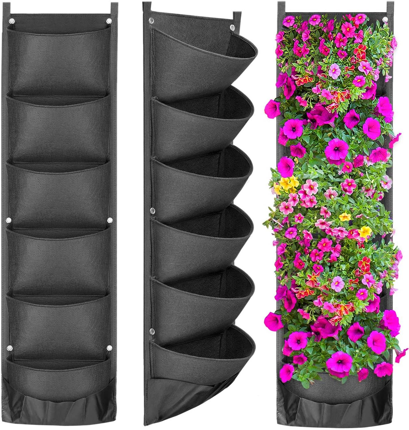 Vertical Hanging Garden Flower Pots - East Pass Shopping Store