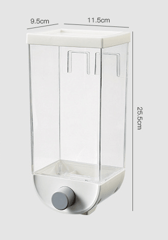 Wall - Mounted Kitchen Multi - Grain Sealed Jars - East Pass Shopping Store