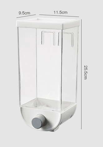 Wall - Mounted Kitchen Multi - Grain Sealed Jars - East Pass Shopping Store